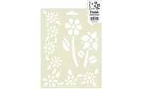 EBL Stencil Floral Accents 7x10"