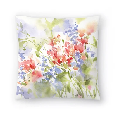 Spring Meadow II by Katrina Pete Throw Pillow - Americanflat