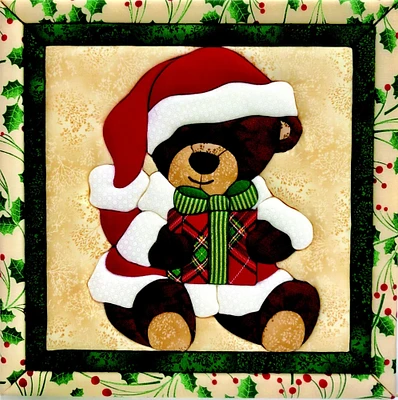 Quilt-Magic No Sew Wall Hanging Kit-Beary Christmas