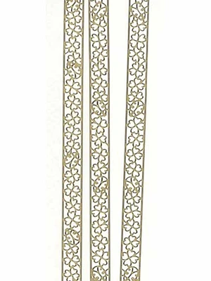 Starform Deco Stickers - Clover Ribbon - Gold