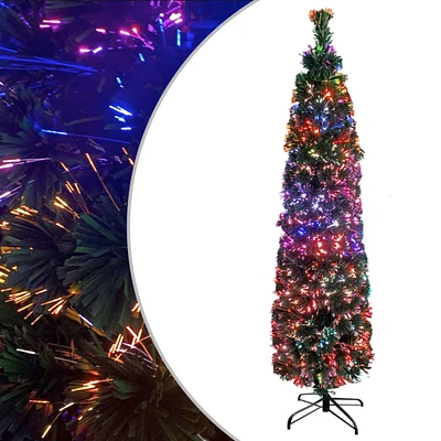 Artificial Slim Christmas Tree with Stand
