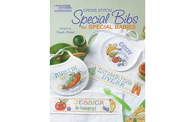 Leisure Arts Cross Stitch Special Bibs/Babies Book