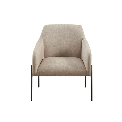 Gracie Mills   Arnulfo Modern Metal Leg Accent Chair - GRACE-14010