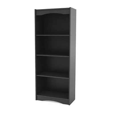 CorLiving   Hawthorne 60" Tall Bookcase, in Black