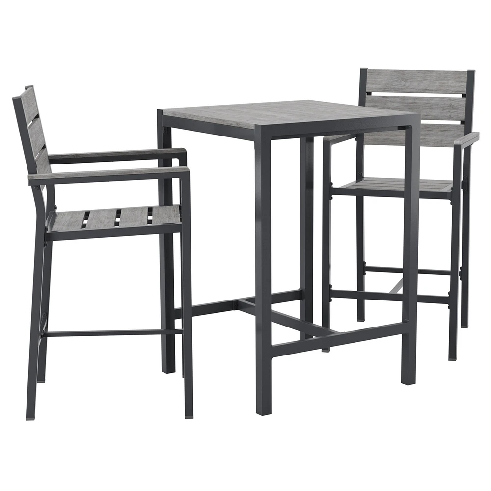 CorLiving   Gallant Outdoor Bar Set, 3pc