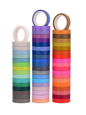 Get Crafty with 20Pcs Random Color Washi Tape - Perfect for DIY Projects