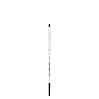 Royal Brush Soft-Grip Synthetic Sable Brush, Filbert, 4