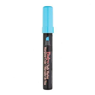 Uchida Bistro Chalk Marker, Chisel, Fluorescent Blue