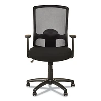 Alera Etros Series High-Back Swivel/Tilt Chair, Supports up to 275 lbs, Black Seat/Black Back, Black Base