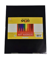 School Smart Art Markers, Fineline Tip, Assorted Colors, Pack of 200