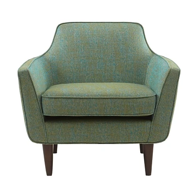 Gracie Mills   Cunningham Mid-Century Tonal Textured Accent Chair - GRACE-174