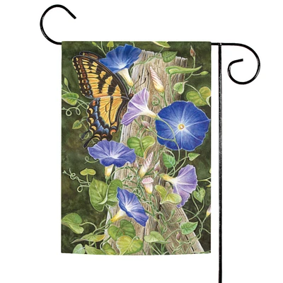 Morning Glory Monarch Decorative Butterfly Flag