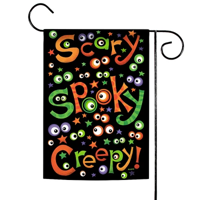 Scary Spooky Creepy Decorative Halloween Flag