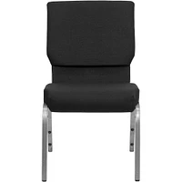 Emma and Oliver 4 Pack 18.5''W Stacking Church Chair