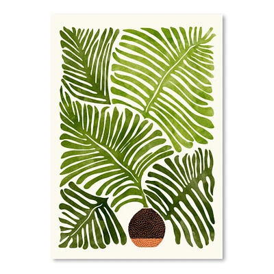 Modern Fern by Modern Tropical  Poster Art Print - Americanflat