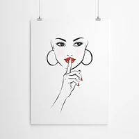 Silence by Martina  Poster Art Print - Americanflat