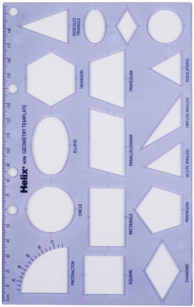 Helix Geometry Template Inking Template