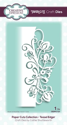 Creative Expressions  Paper Cuts Teasel Edger Craft Die