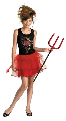 The Costume Center Red and Black Born Bad Girl Teen Halloween Costume - Extra Large