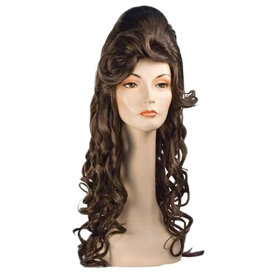 The Costume Center Black Curly Women Adult Halloween Wig Costume Accessory - One Size
