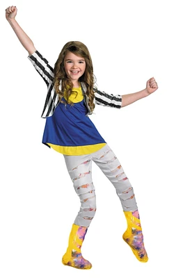 The Costume Center Blue and Yellow Shake It Up Girl Child Halloween Costume - Medium