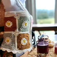 Daisy Pattern Crochet Top