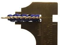 32mm Blue Imitation Leather Wrapped Flat Round Golden Alloy Pendant