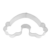 Rainbow Cookie Cutter 4.75" Carded