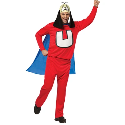 The Costume Center Red and Blue Underdog Unisex Adult Halloween Costume
