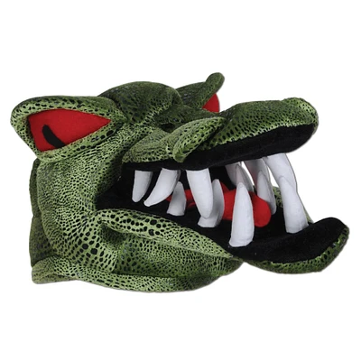 Party Central Club Pack of 6 Plush Crocodile Hat Costume Accessories - One Size