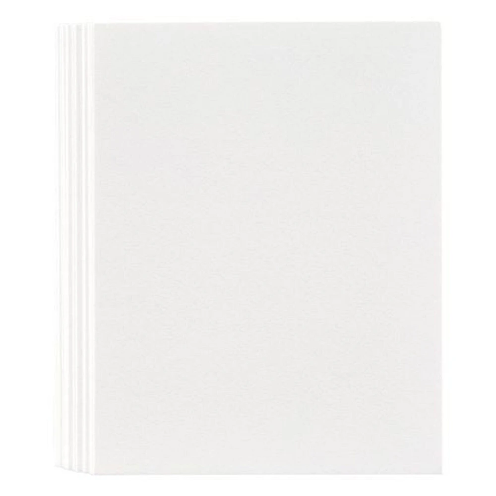 Spellbinders Porcelain BetterPress A2 Cotton Card Panels  - 25 Pack