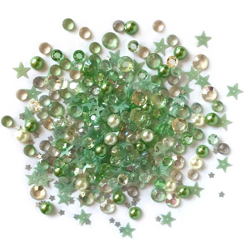 Buttons Galore Sparkletz DIY Craft Embellishments 30 Grams