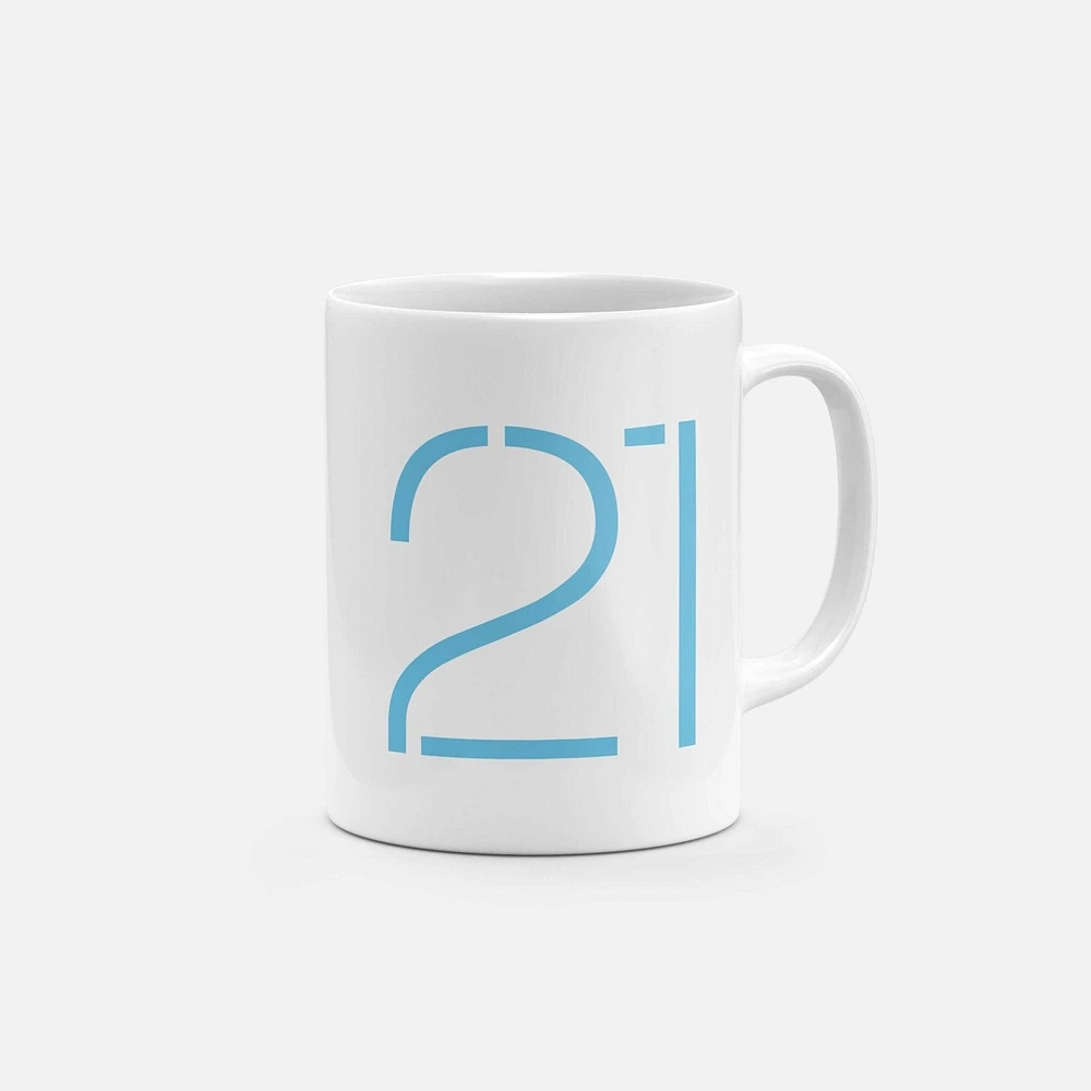 Birthday Number 11oz Mug XVI