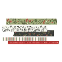 The Holiday Life Washi Tape 5/Pkg