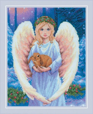 RIOLIS Counted Cross Stitch Kit 9.50"X11" -My Sweet Angel (14 Count)