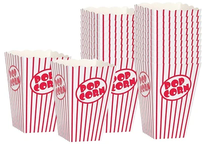 Kedudes Movie Night Popcorn Boxes for Party (20 pack) - Paper Popcorn Buckets -, Movie Theme Party Decorations, Movie Party Favors, Container, Carnival & Movie Night Supplies, Movie Party Decorations