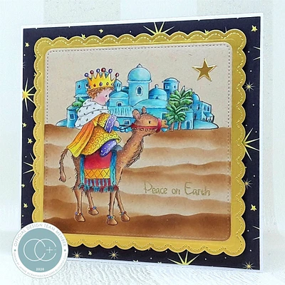 Craft Consortium Nativity Stamp Set - Bethlehem