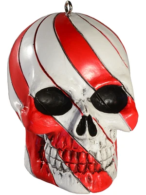 HorrorNaments Candy Cane Skull Halloween Christmas Tree Ornament Decoration