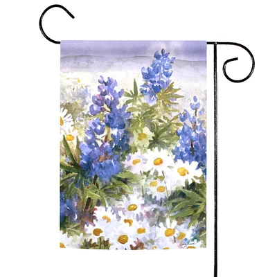 Toland Home Garden Field of Wildflowers Outdoor Garden Flag 18" x 12.5"