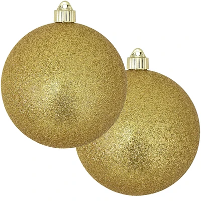 Christmas by Krebs 2ct Gold Shatterproof Christmas Ball Ornament  6" (150mm)