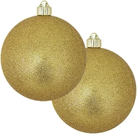 Christmas by Krebs 2ct Gold Shatterproof Christmas Ball Ornament  6" (150mm)