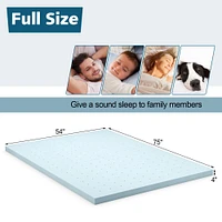 Gel Injection Memory Foam Mattress Top Ventilated Mattress