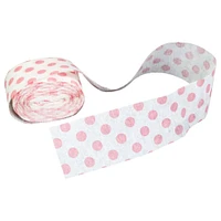 Polka Dot Streamer Roll - Pink