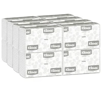 Kleenex C-Fold Paper Towels (01500), Absorbent, White, 16 Packs / Case, 150 C-Fold Towels / Pack, 2,400 Towels / Case