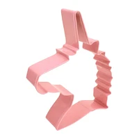 Unicorn Head Cookie Cutter (Pink, 4.75")