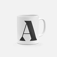 Monogram Letter 11oz Mug X