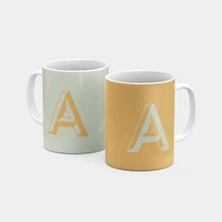 Monogram Letter 11oz Mug VIII