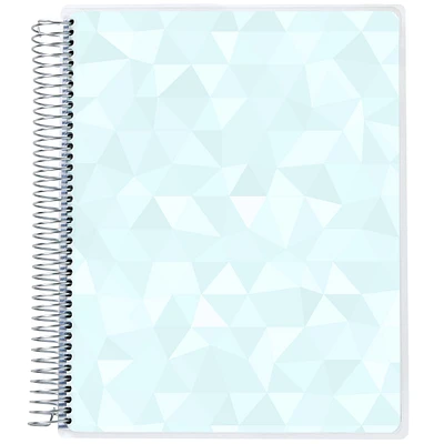 Avery Planner, Undated 12-Month Planner with Monthly Title Stickers, 8.25" x 9.75" Weekly Spread, Sage Harmony Design (29876)