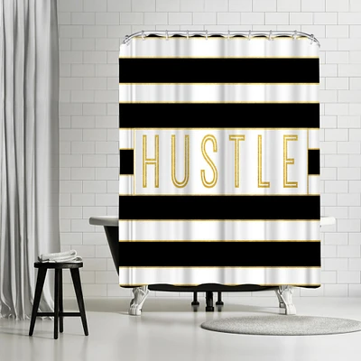 Striped Hustle by Samantha Ranlet Shower Curtain 71" x 74"