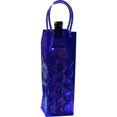 GC Home & Garden 12" Pop 1 Midnight Blue Insulated Chill Plastic Bottle Bags